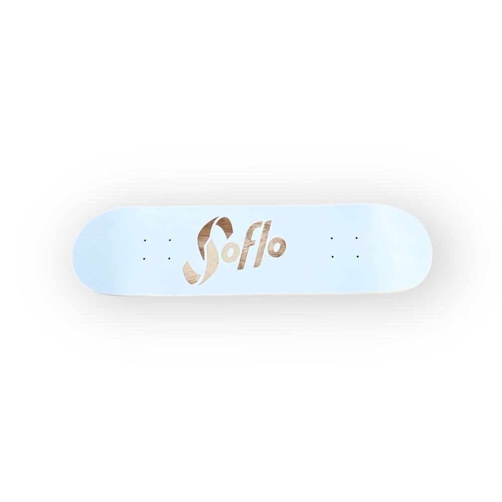 New Skate Board deck only with engraved Soflo Logo